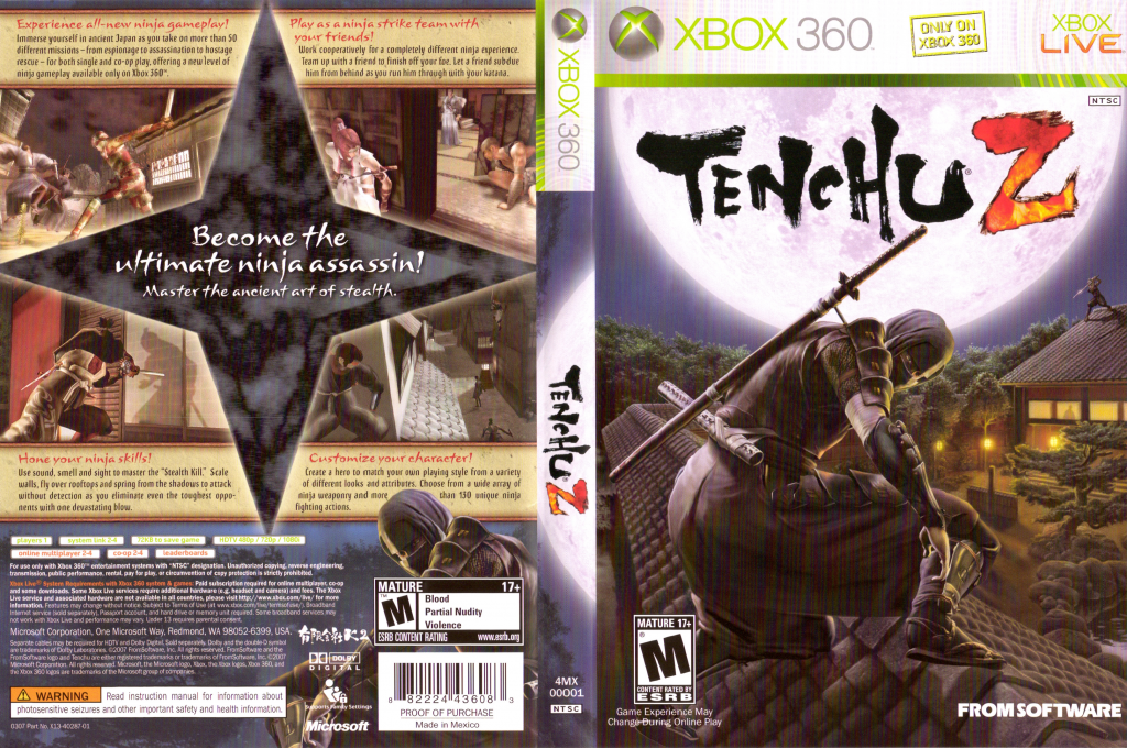 Tenchu Z — box-texture (US)