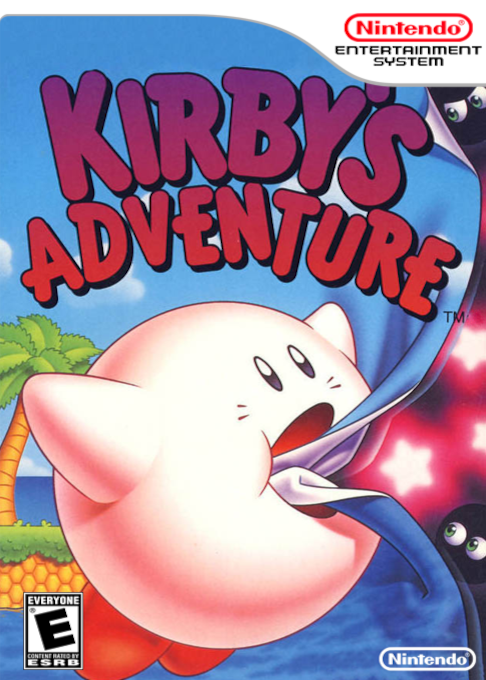 Kirby's Adventure box art