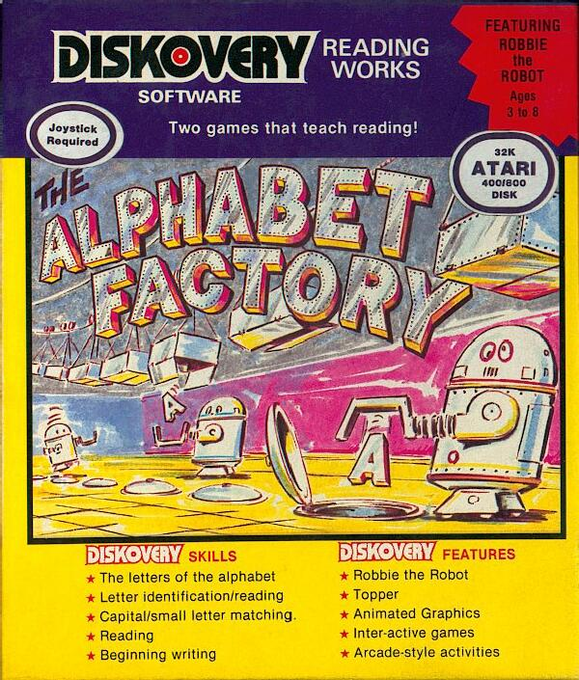 The Alphabet Factory box art