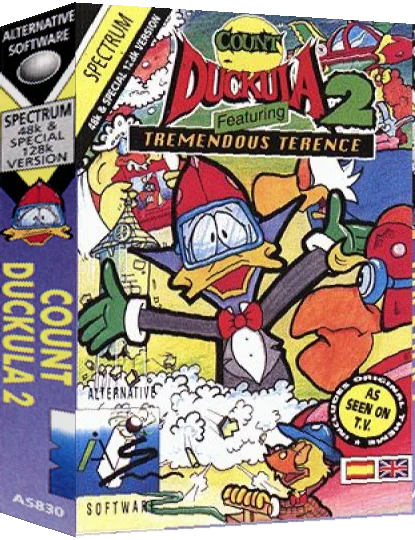 Count Duckula 2 Featuring Tremendous Terence — box-3D (EU)