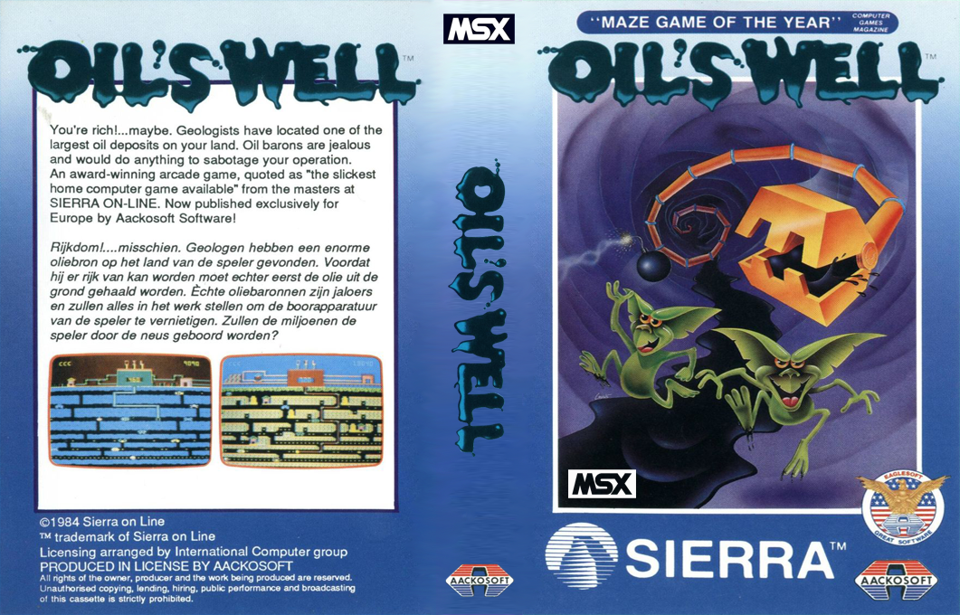 Oil's Well — box-texture (EU)