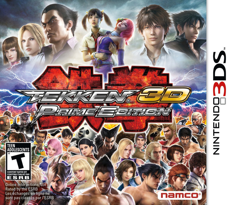 Tekken 3D - Prime Edition box art