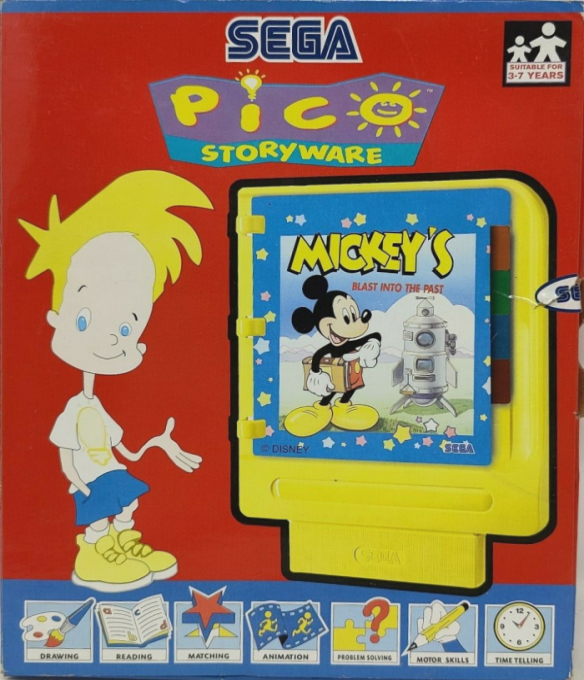 Mickey's Blast into the Past — box-2D (EU)