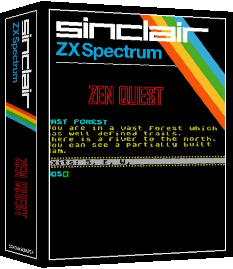 Zen Quest — box-3D (SS)