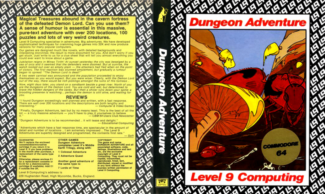 Dungeon Adventure — box-texture (EU)