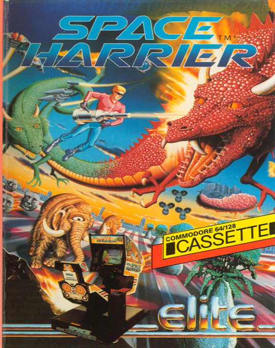 Space Harrier — box-2D (EU)