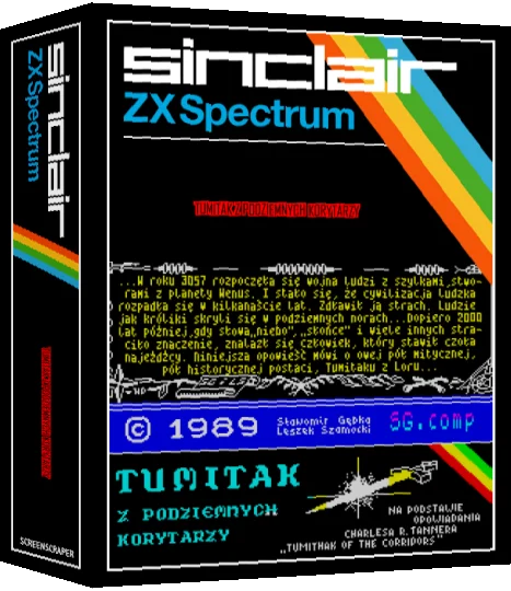 Tumitak z Podziemnych Korytarzy — box-3D (SS)