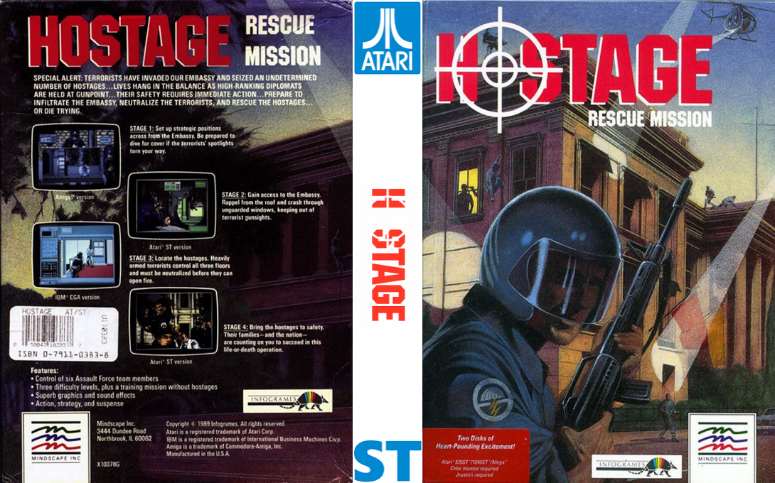 Hostages — box-texture (US)