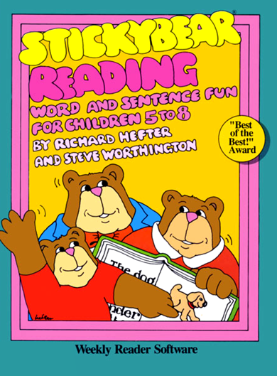 Stickybear Reading box art