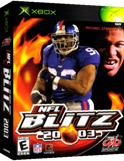 NFL Blitz 2003 — box-3D (US)