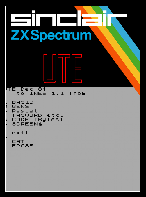 UTE box art