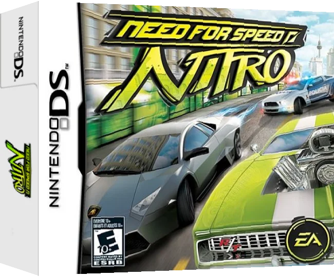 Need for Speed - Nitro — box-3D (US)