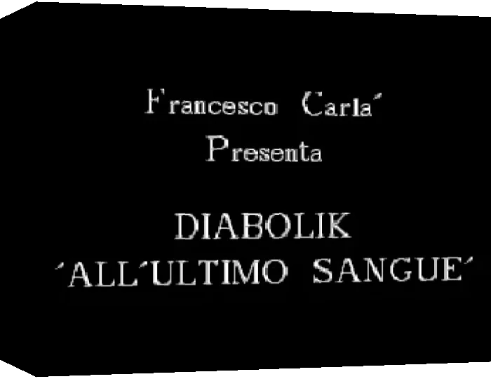 Diabolik 10 - All'ultimo Sangue — box-3D (WOR)
