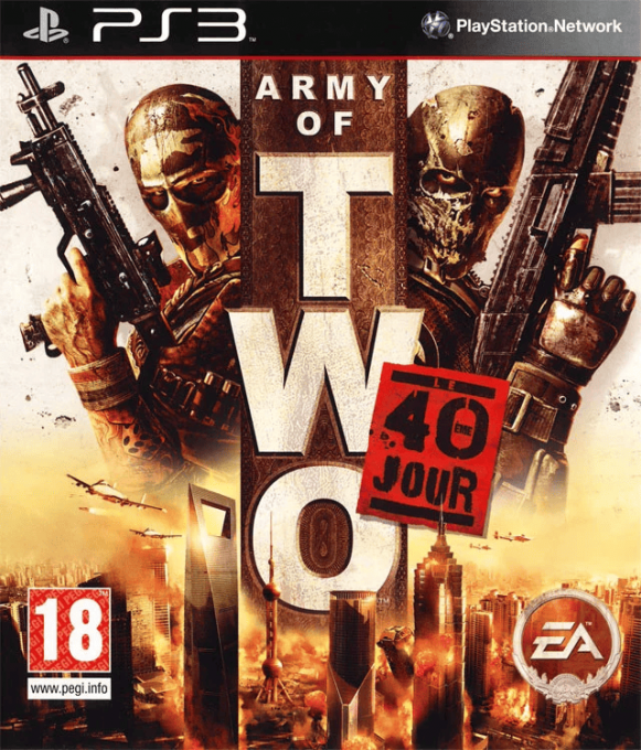 Army of Two - The 40th Day — box-2D (FR)