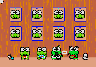 Unou Kaihatsu Series 4 - Kero Kero Keroppi no Iro Katachi — ss (JP)
