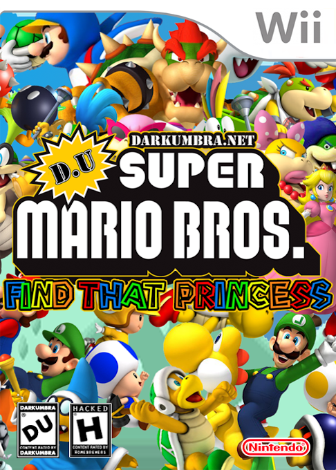 DU Super Mario Bros - Find That Princess box art
