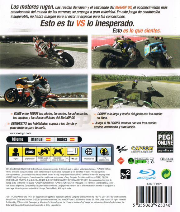 MotoGP 08 — box-2D-back (SP)