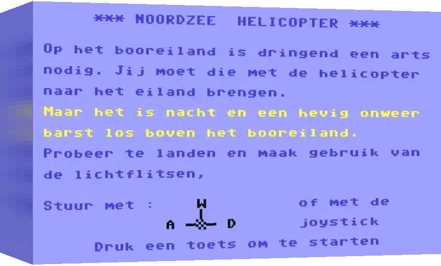 Noordzee Helicopter — box-3D (WOR)