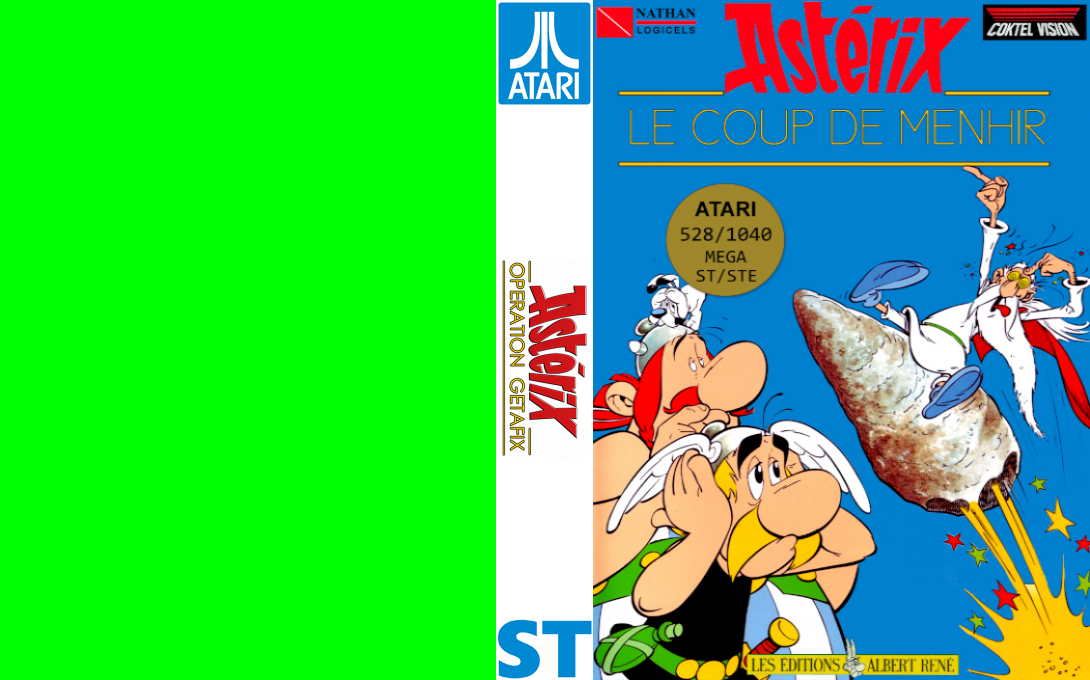 Asterix Et Le Coup Du Menhir — box-texture (FR)
