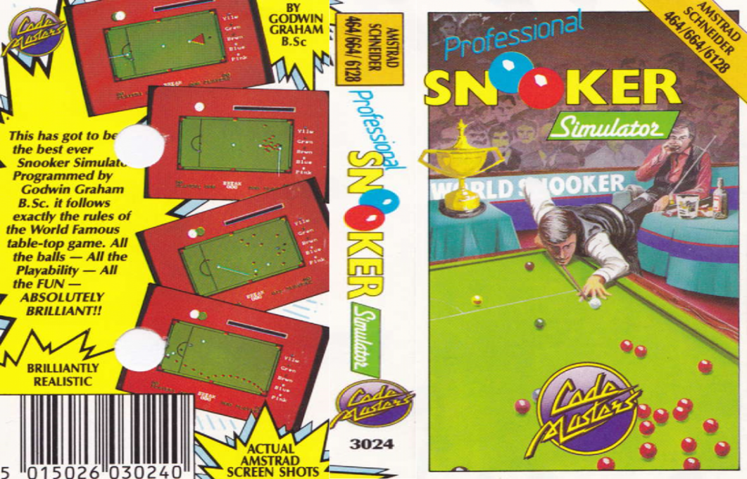 Professional Snooker Simulator — box-texture (EU)