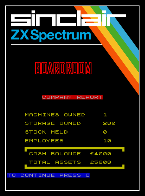 Boardroom box art