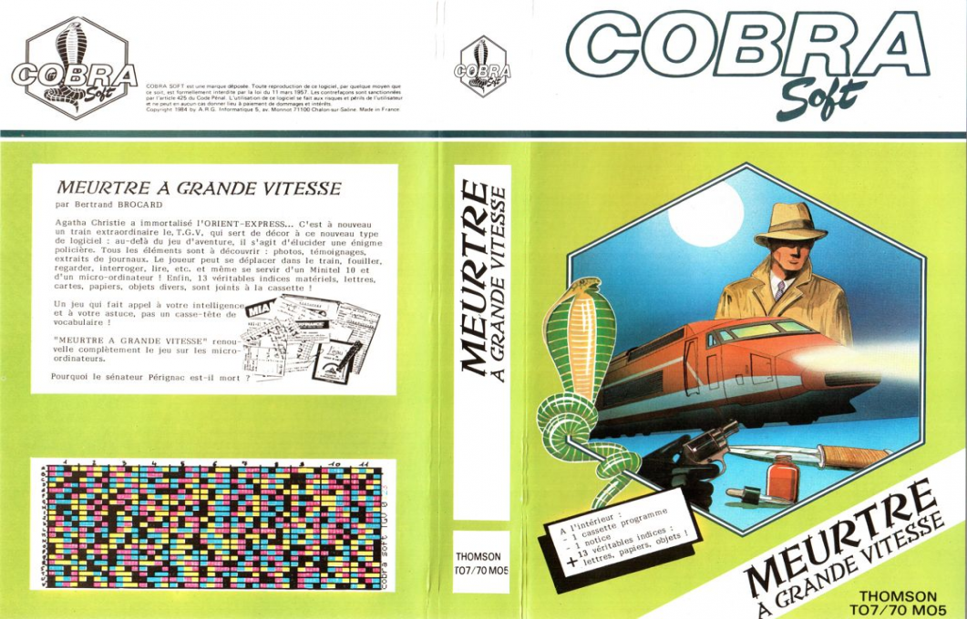Meurtre A Grande Vitesse — box-texture (FR)