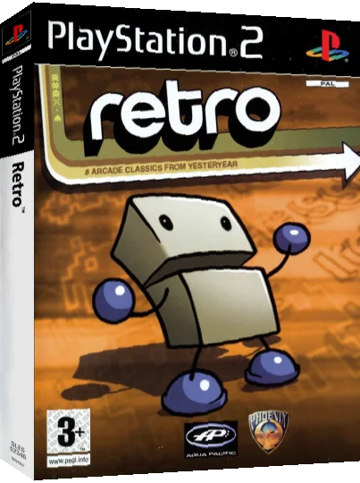 Retro Classics - 8 Arcade Classics from Yesteryears — box-3D (EU)