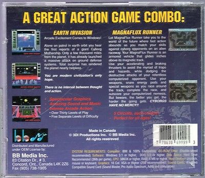 Earth Invasion — box-2D-back (US)