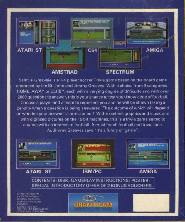 Saint and Greavsie — box-2D-back (EU)