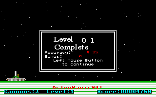 AstroPanic 94! — ss (WOR)