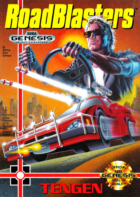 Roadblasters box art