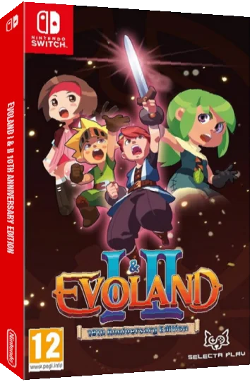 Evoland I & II 10th Anniversary Edition — box-3D (EU)