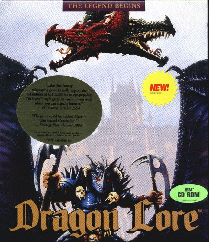 Dragon Lore - The Legend Begins box art