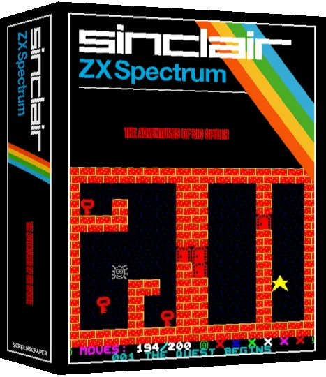 The Adventures of Sid Spider — box-3D (SS)