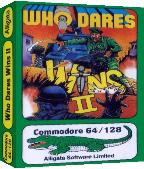 Who Dares Wins II — box-3D (EU)