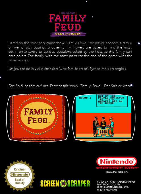 Family Feud — box-2D-back (SS)