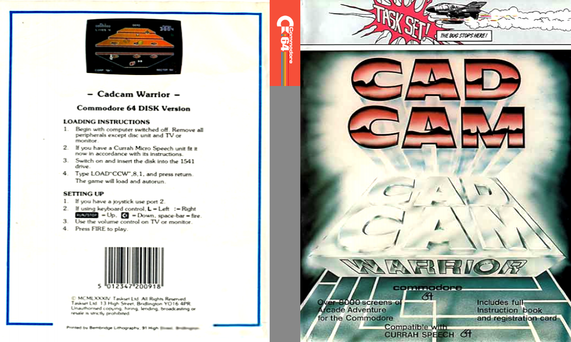 Cad-Cam Warrior — box-texture (EU)