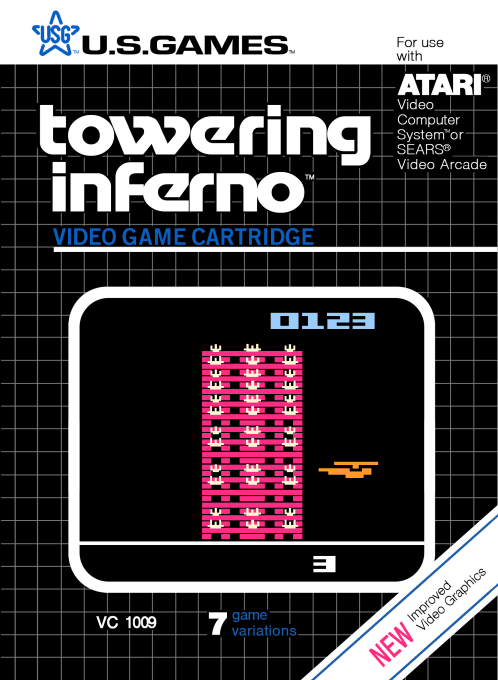 Towering Inferno box art