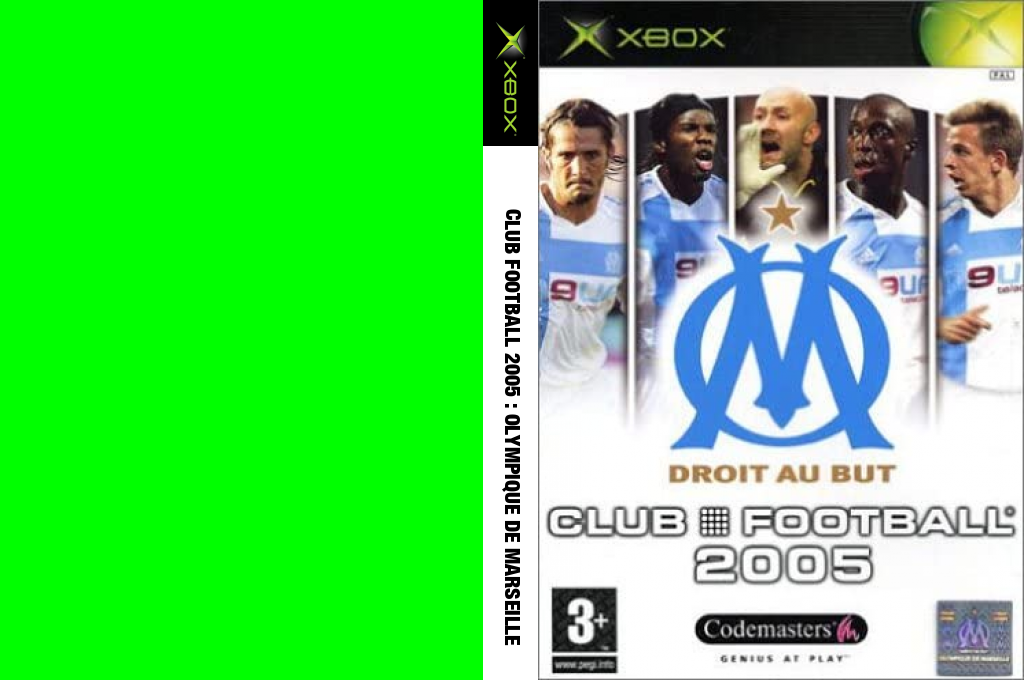 Club Football 2005 - Olympique de Marseille — box-texture (EU)