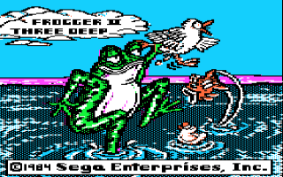 Frogger II - Three Deep — sstitle (WOR)