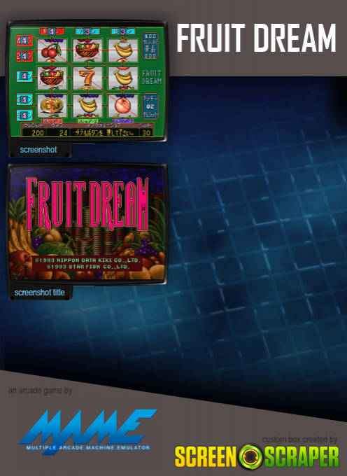 Fruit Dream — box-2D-back (SS)