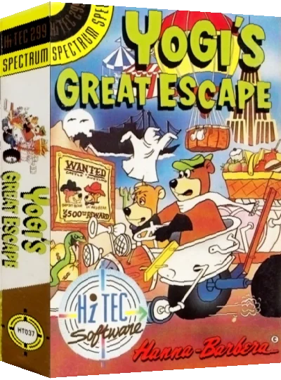 Yogi's Great Escape — box-3D (EU)