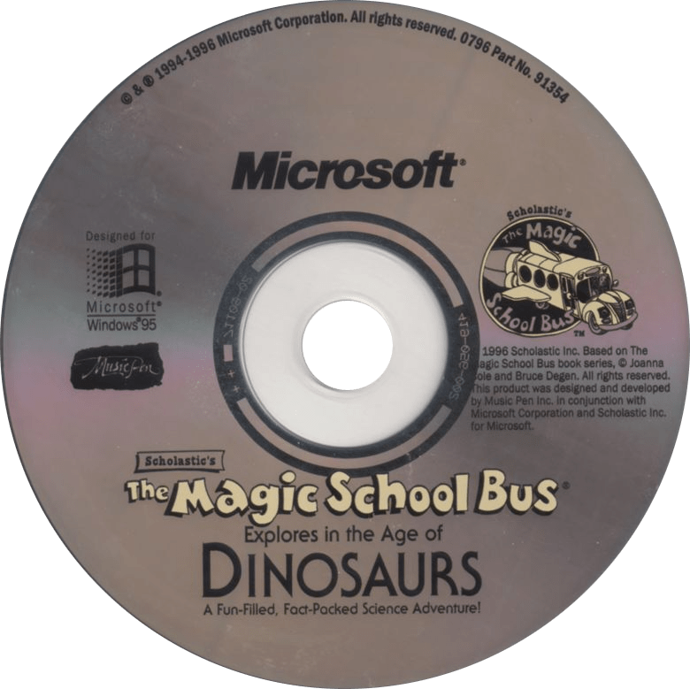 Scholastic's The Magic School Bus Explores in the Age of Dinosaurs — support-2D (US)