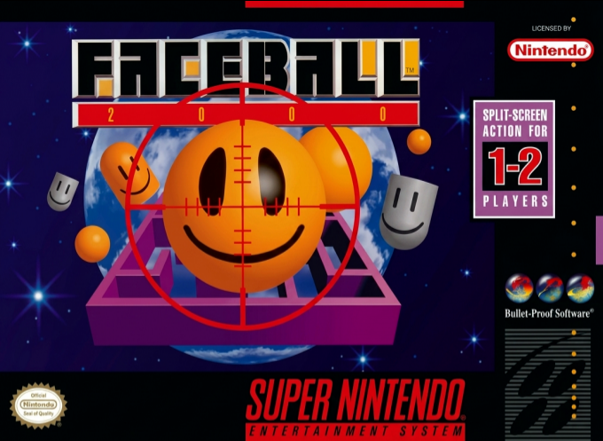 Faceball 2000 box art