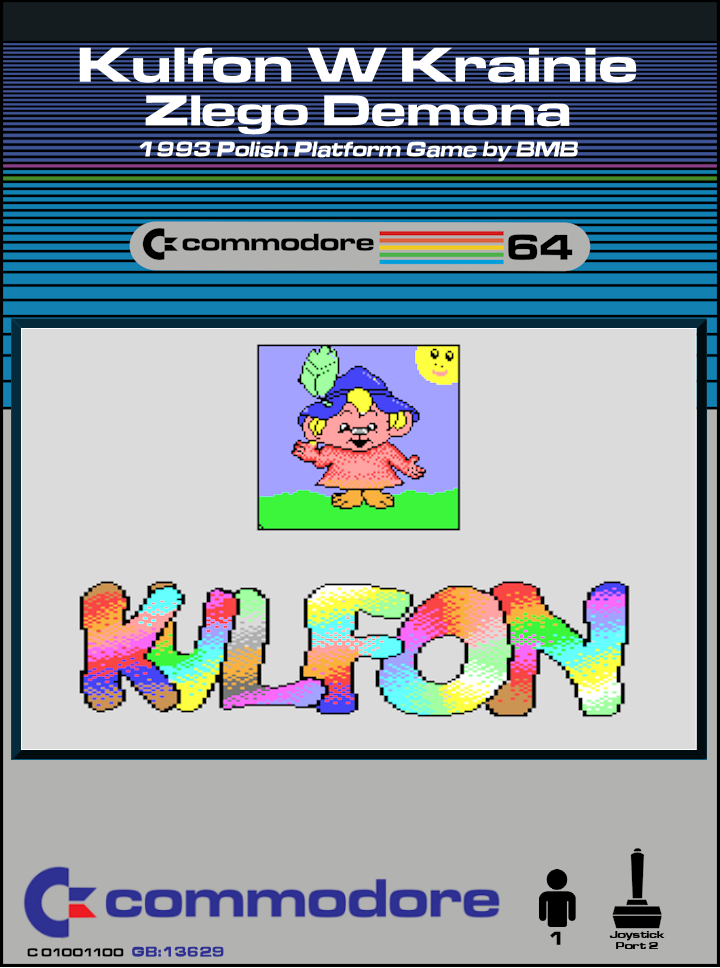 Kulfon W Krainie Zlego Demona box art