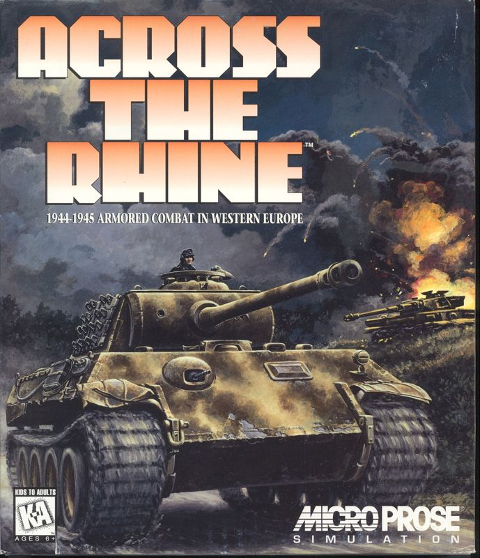 1944 - Across the Rhine box art