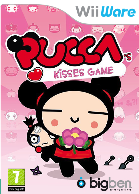 Pucca's Kisses Game box art