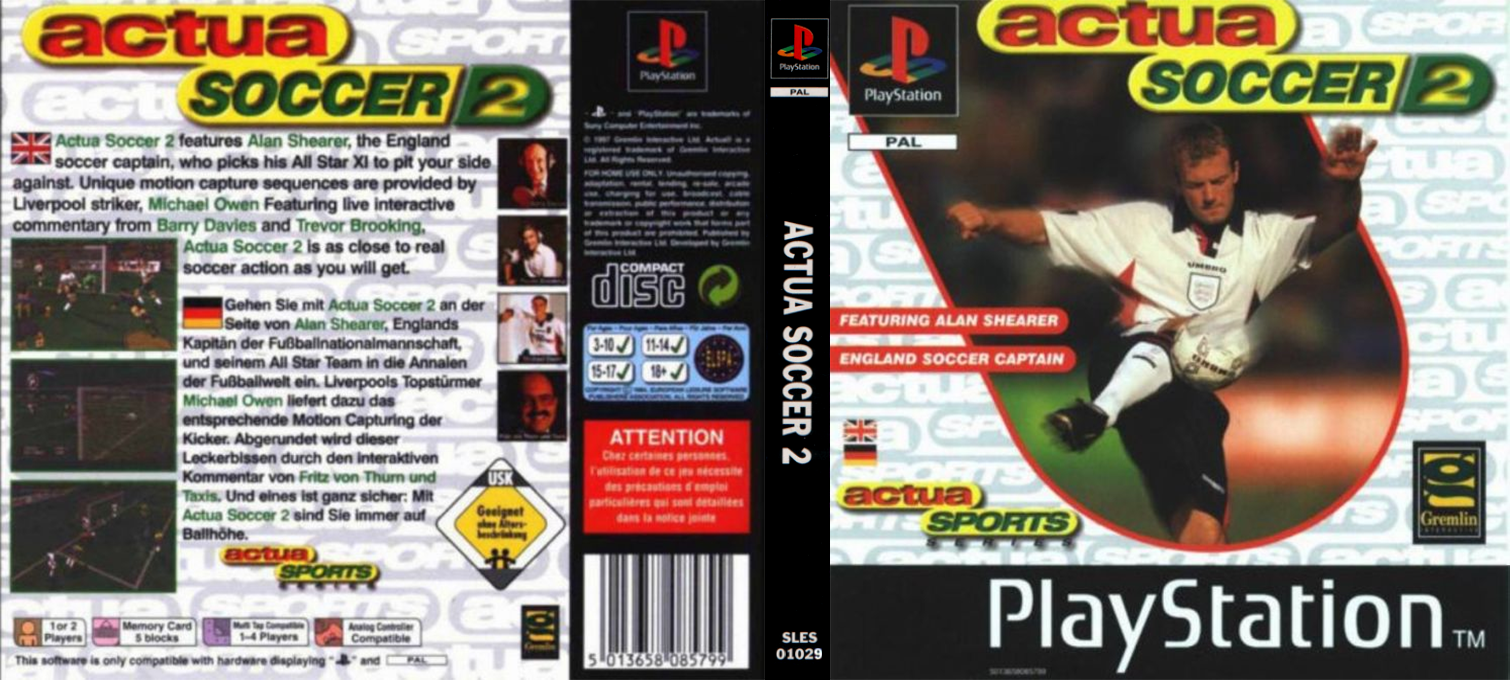 Actua Soccer 2 — box-texture (DE)