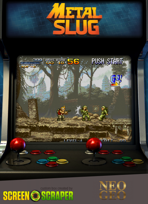 Metal Slug : Super Vehicle-001 — box-2D (SS)