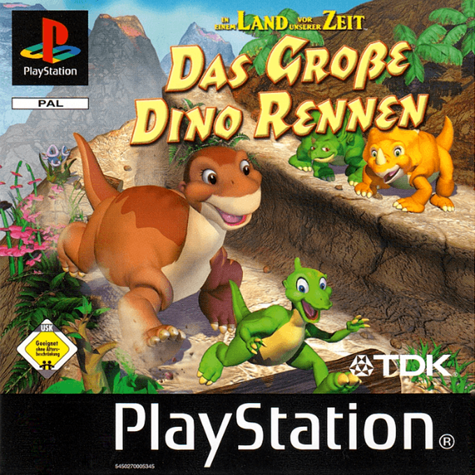 Land Before Time, The - Great Valley Racing Adventure — box-2D (DE)